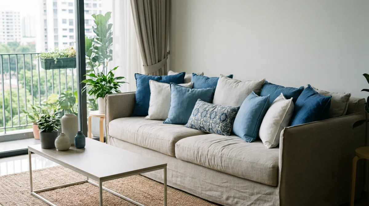 Tidy home ready for guests